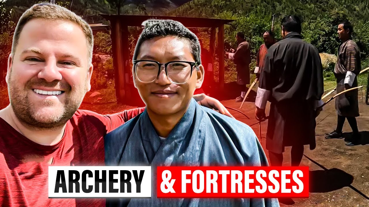 Why Bhutan is AMAZING! 🇧🇹 Ep 2 | Archery 🏹 & Fortresses 🏯