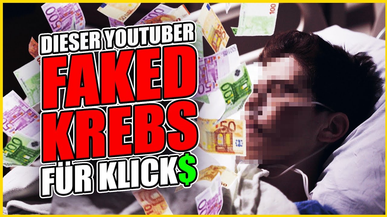 Dieser Youtuber FAKED KREBS für Klicks und GELD