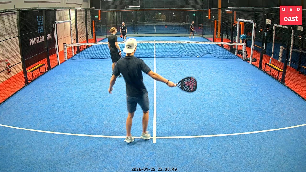 MEDcast - Padelborgen , Mölnlycke - Bana 1 - 2026-01-25 21:05