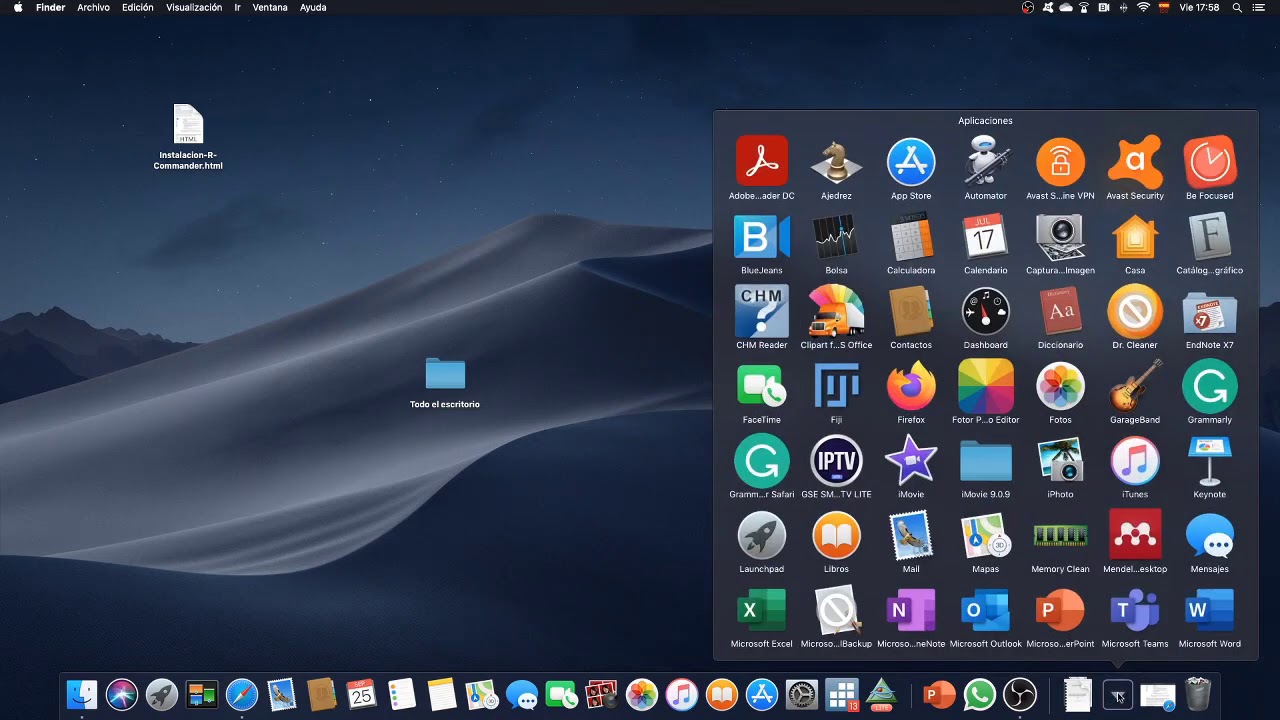Instalar R Commander