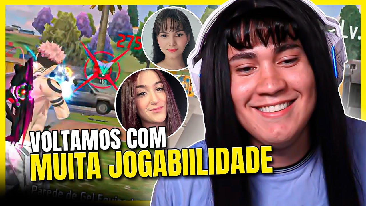 O MELHOR TRIO ESTÁ DE VOLTA! (ft. @MARCELLA FF @Danny Gamer) | Nytrix - Free Fire