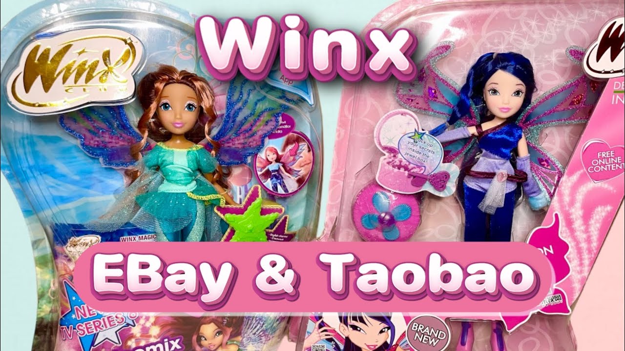 Распаковка кукол Винкс 💗 EBay & Taobao