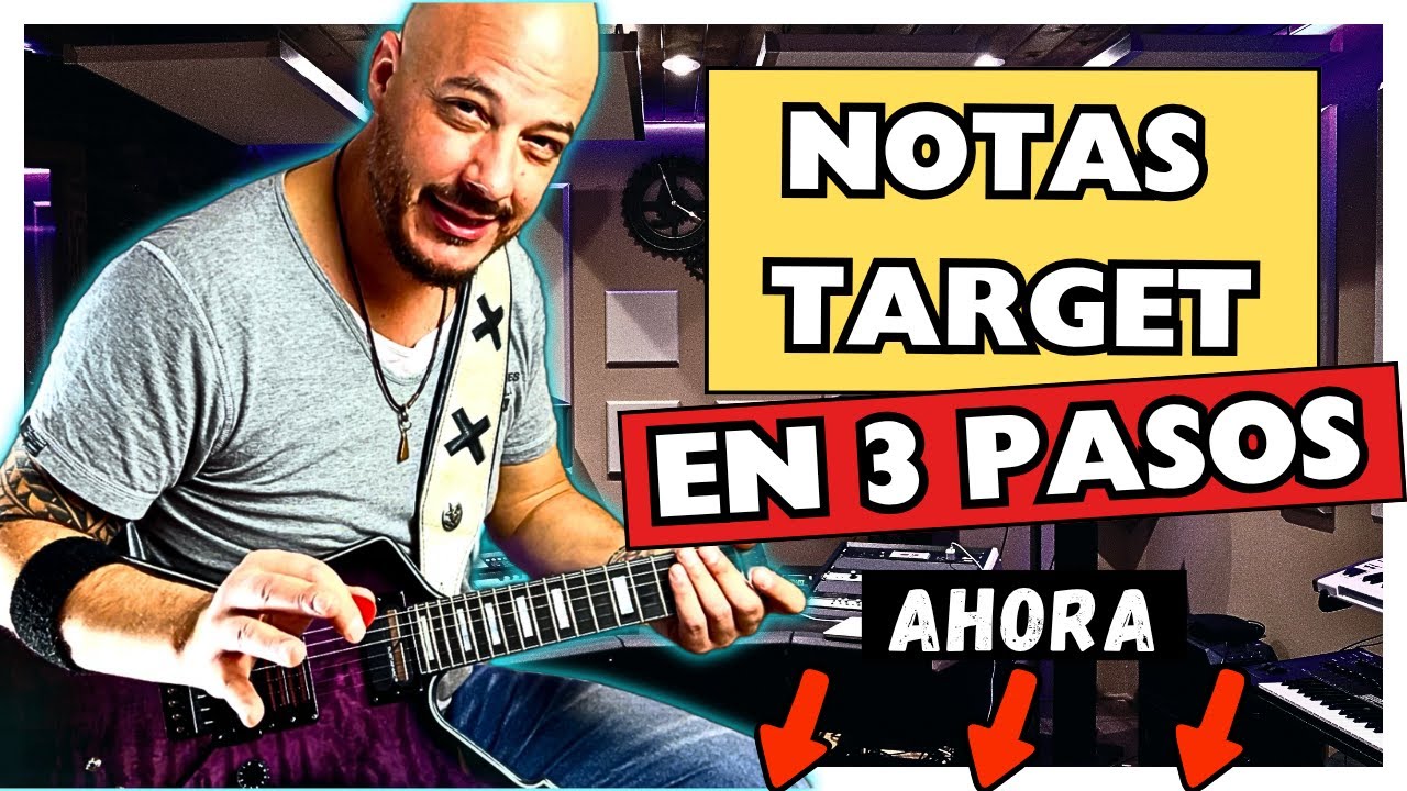 😈 Notas Target en 3 pasos | Improvisa con Tríadas Estáticas🔥
