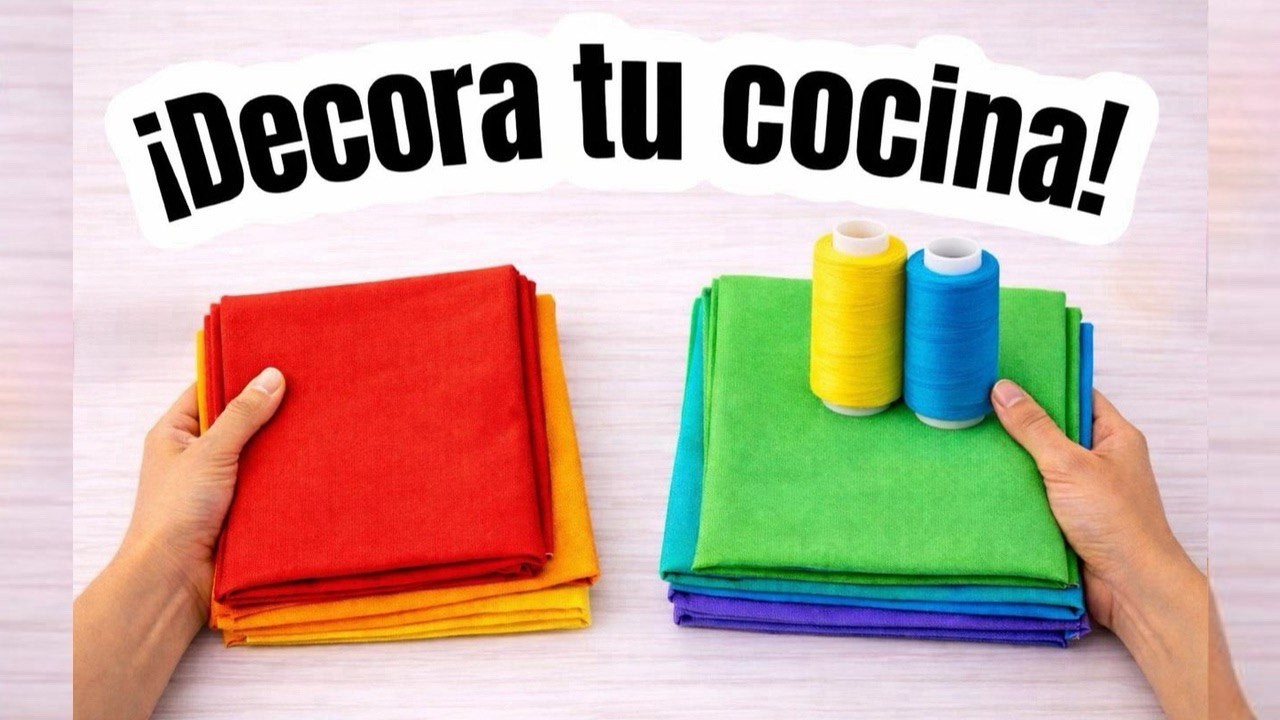 DECORA TU COCINA | HAZ EN 10 MINUTOS | COSER PARA VENDER