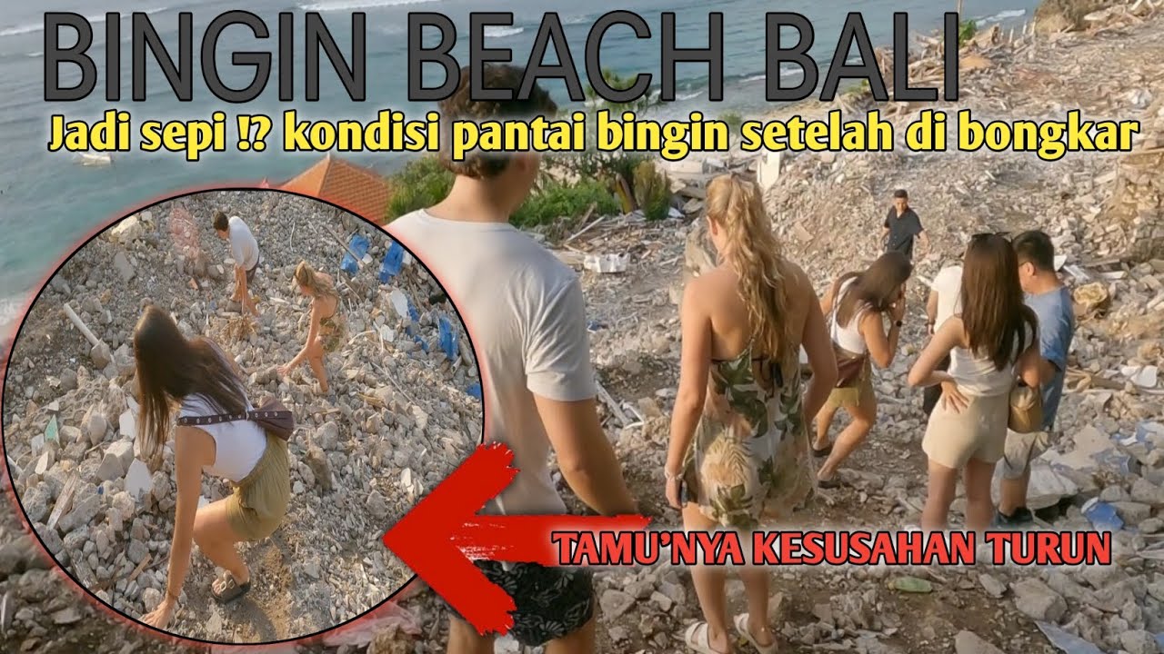 So quiet!? Condition of Bingin Beach, Bali, after being dismantled | Bali today (20/10/25)