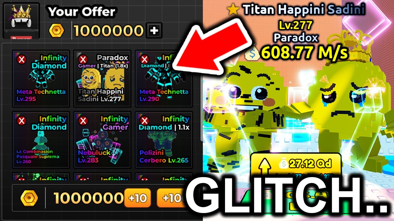 This GLITCHED BRAINROT METHOD Makes MILLIONS Of TOKENS in Escape Tsunami For Brainrots