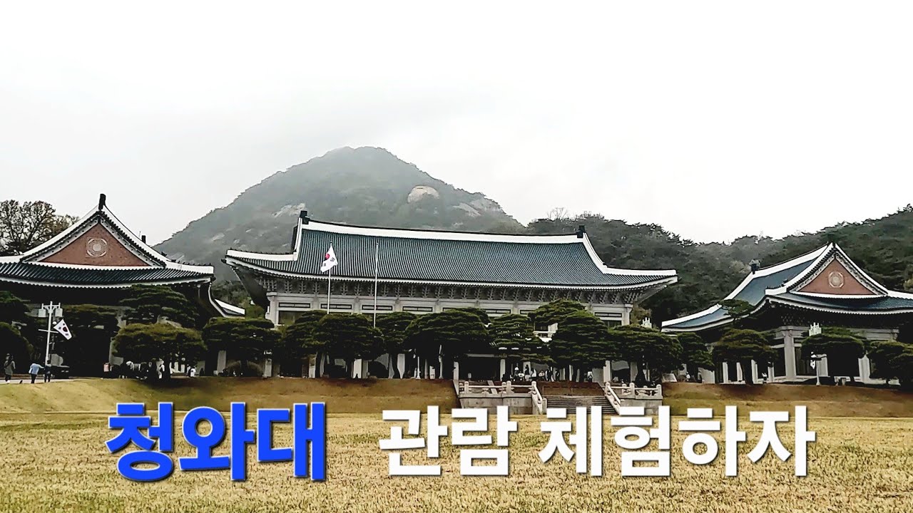 청와대 관람/전시회장 같은 그림/식물원 같은 정원/2025.04.18