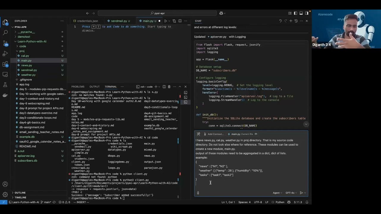 Session 16: Project - Putting things together