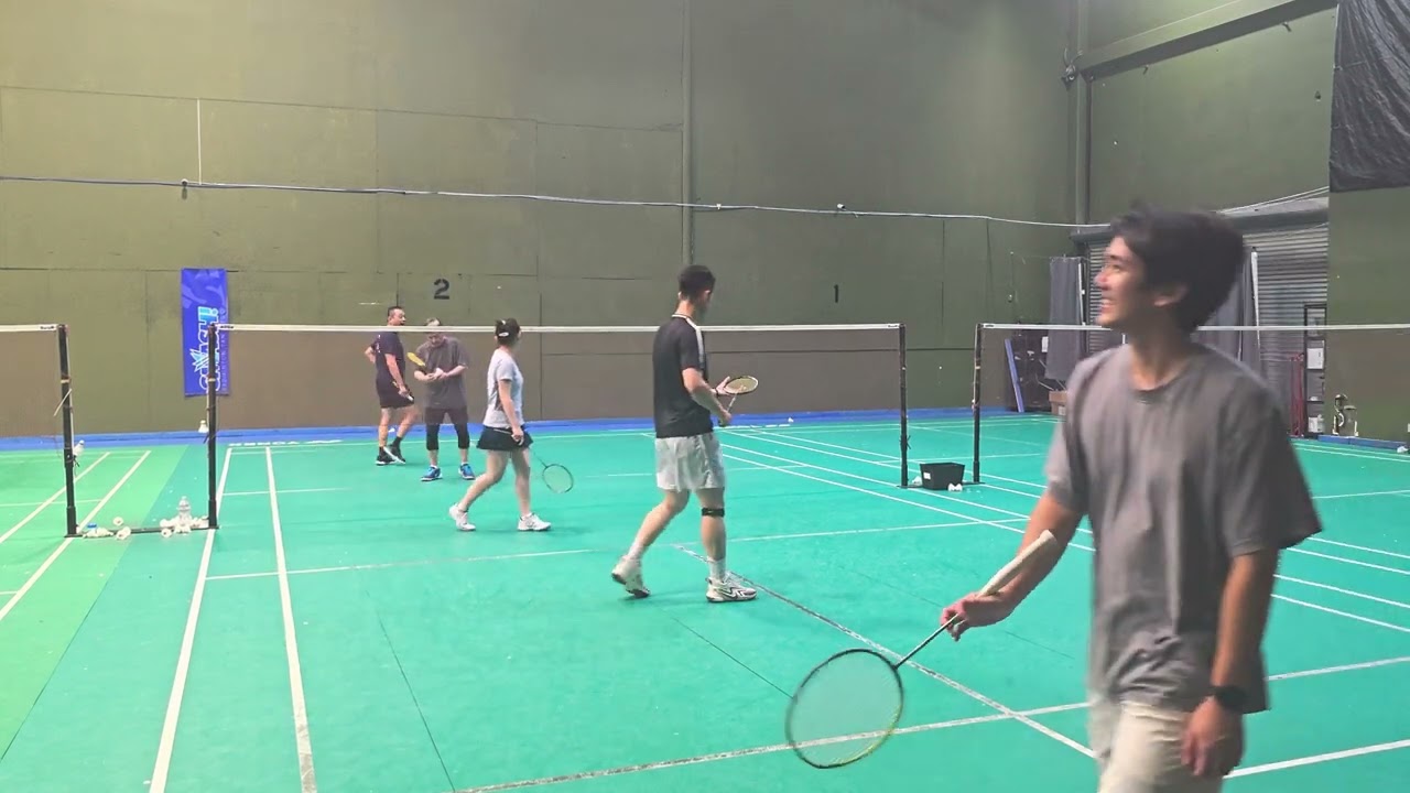 Badminton Man Doubles VS Mix Doubles‖Liang & Yao VS Elsa & Josh. Game1༺ELSA'S best performance ever༻