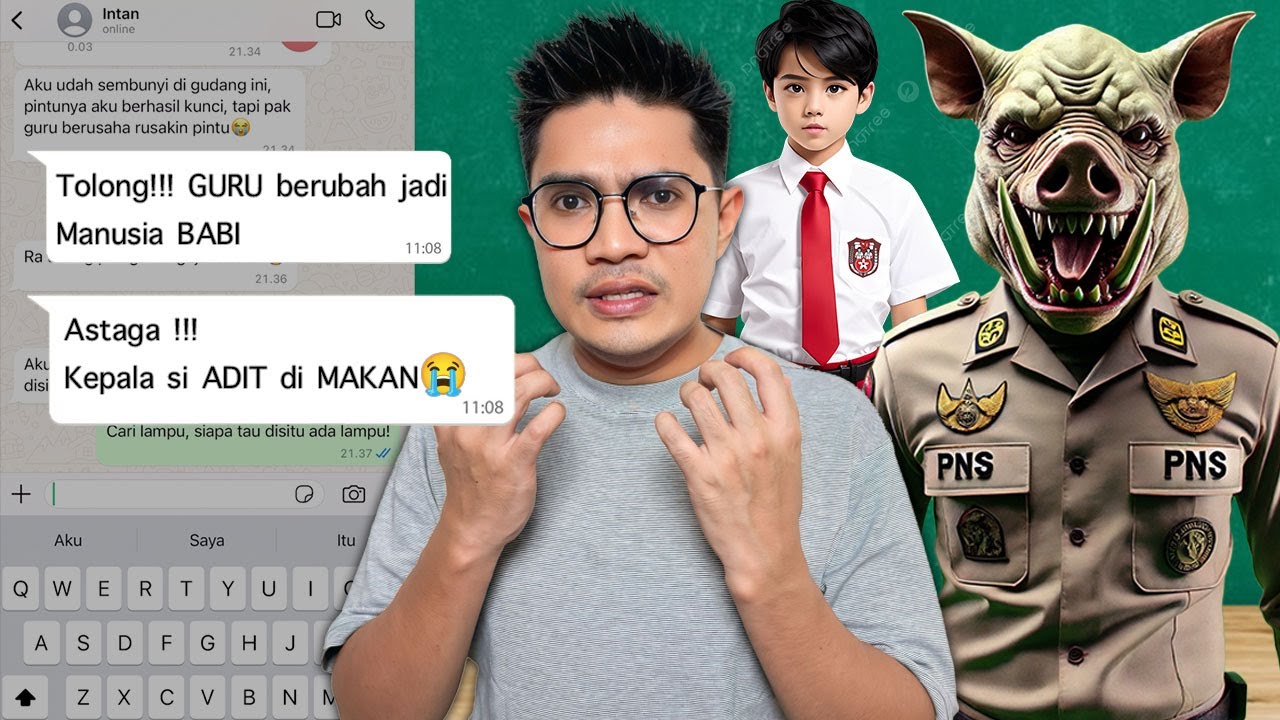 GURUKU TERNYATA MANUSIA BABI