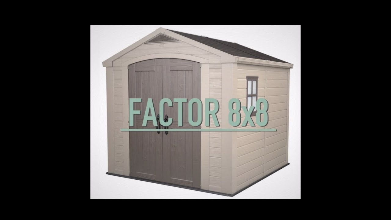 Keter Kunststoffgerätehaus Factor 8x8