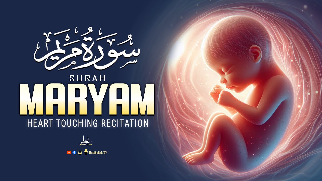 Healing Quran Recitation For Pregnancy | Surah Maryam Full  سورة مريم | Habibullah TV