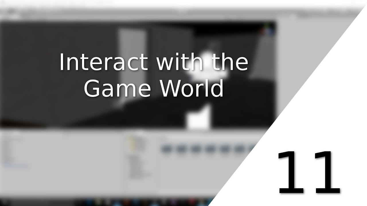 [UNITY 5] [11] Beginner Tutorial: Horror-Game - Interact