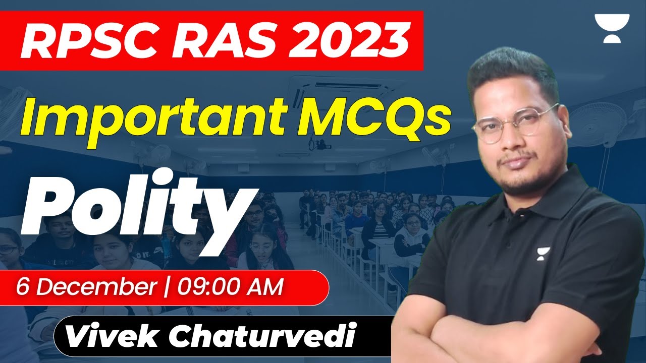 Important MCQ | Part - 9 | Indian Polity | RPSC RAS Exam | Vivek