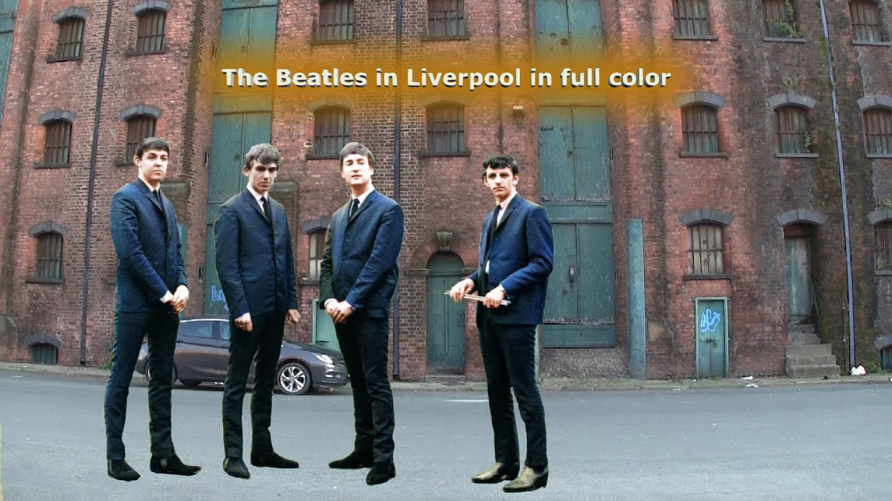 The Beatles in Liverpool in full colour! - Part 1/2