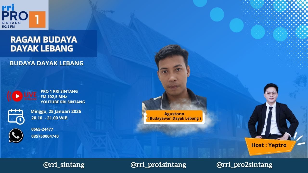 RAGAM BUDAYA DAYAK LEBANG | 