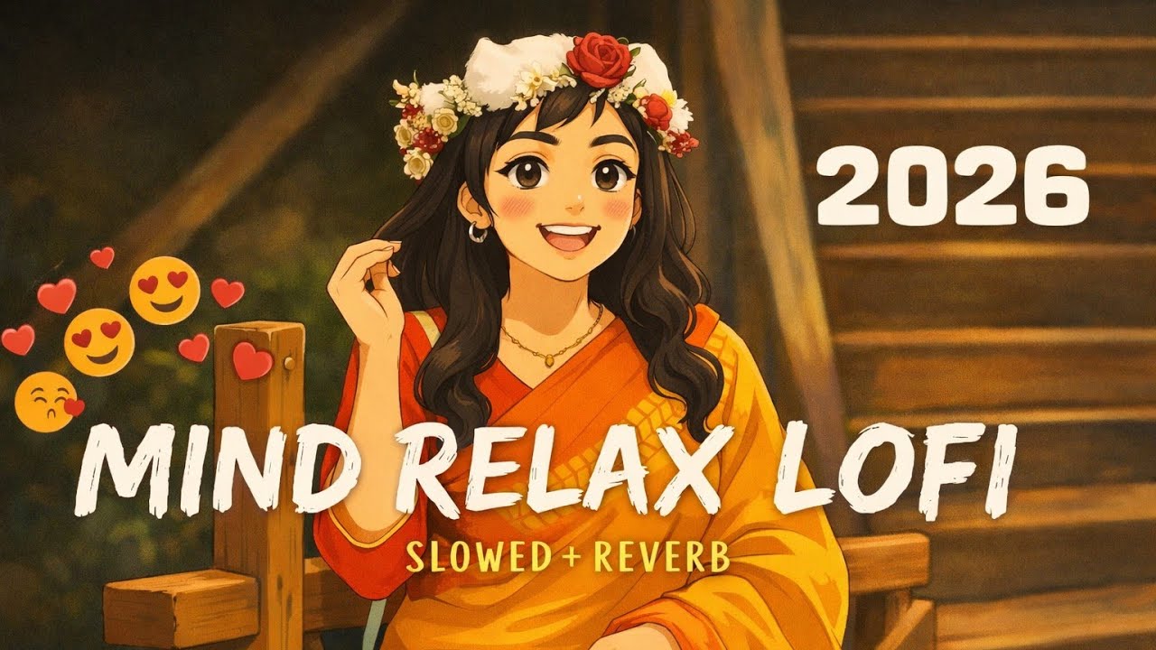  Mind Relax Lofi Song Hindi || Slowed + Reverb Song 2026 💞|| Love  Mashup Song || #😭