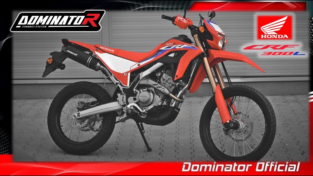 Honda CRF 300L | Dominator Exhaust Sound | DYNO Test
