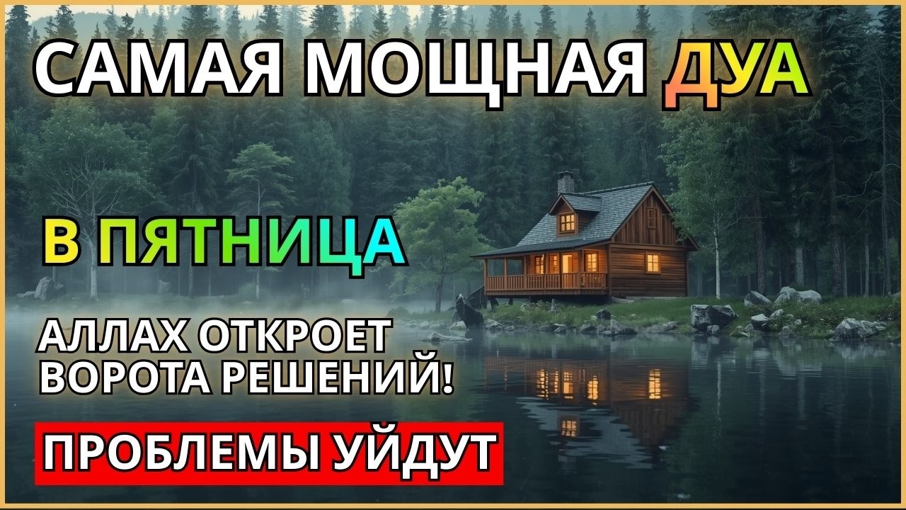 💝САМАЯ СИЛЬНАЯ Дуа в ПЯТНИЦА Все желания сбываются! #дуа