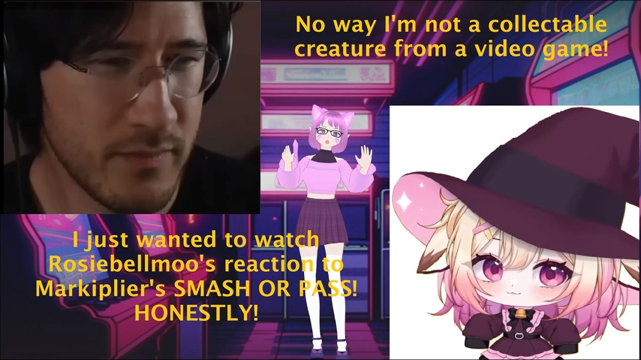 Rosiebellmoo reacts to Markiplier and I react to both of them!
