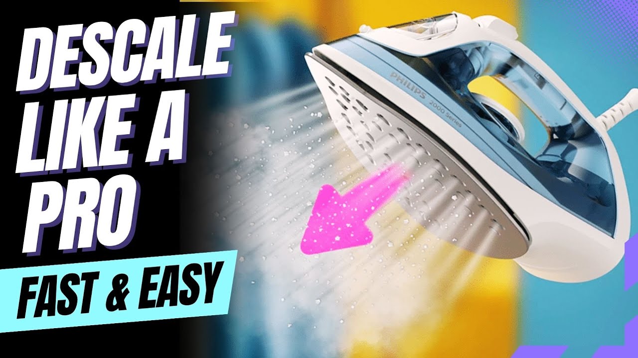 How to Descale Your Philips Steam Iron FAST & EASY