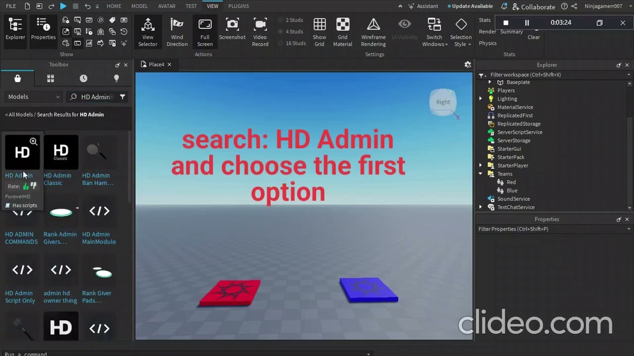 How to make TEAMS in Roblox Studio - How To