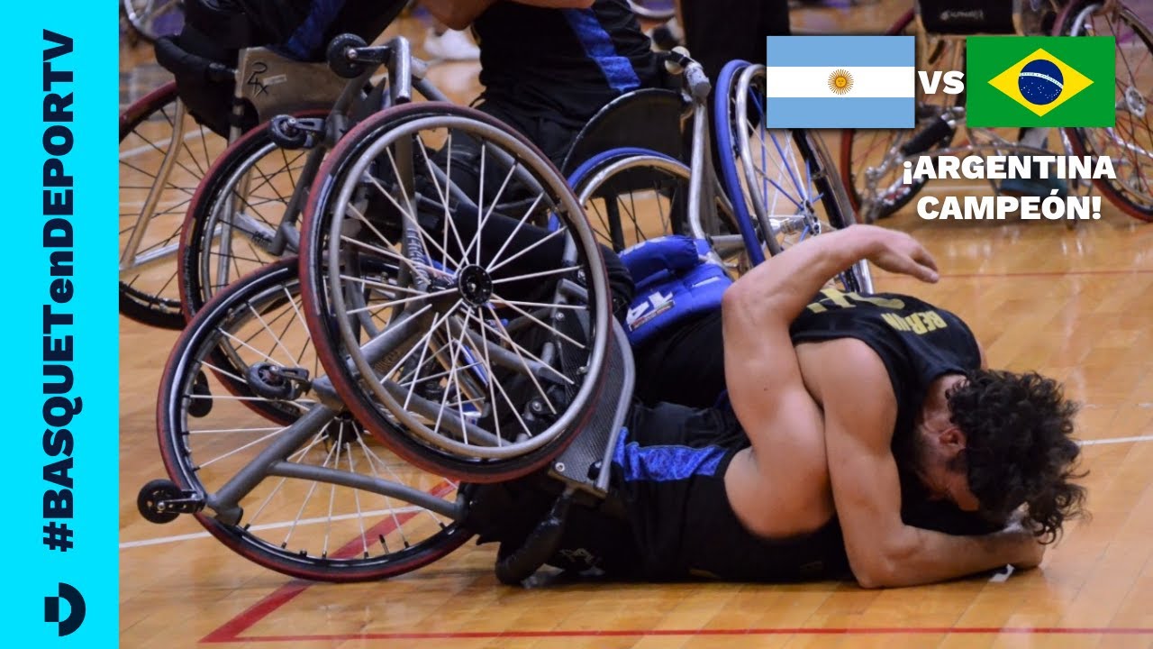 ARGENTINA CAMPEÓN ANTE BRASIL - Sudamericano masculino de básquet sobre silla de ruedas 2021