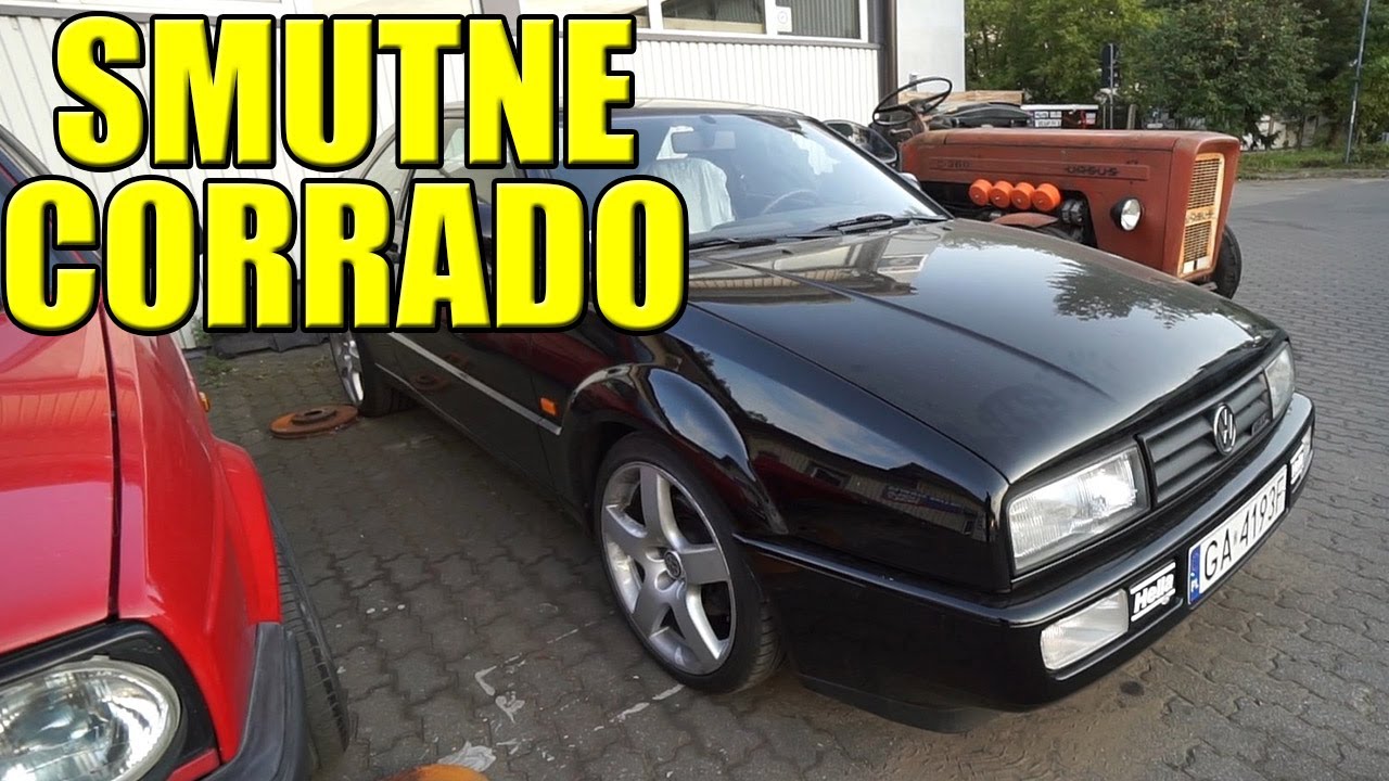 PIĘKNE KULTOWE CORRADO I ZATARTY SILNIK PO REMONCIE.
