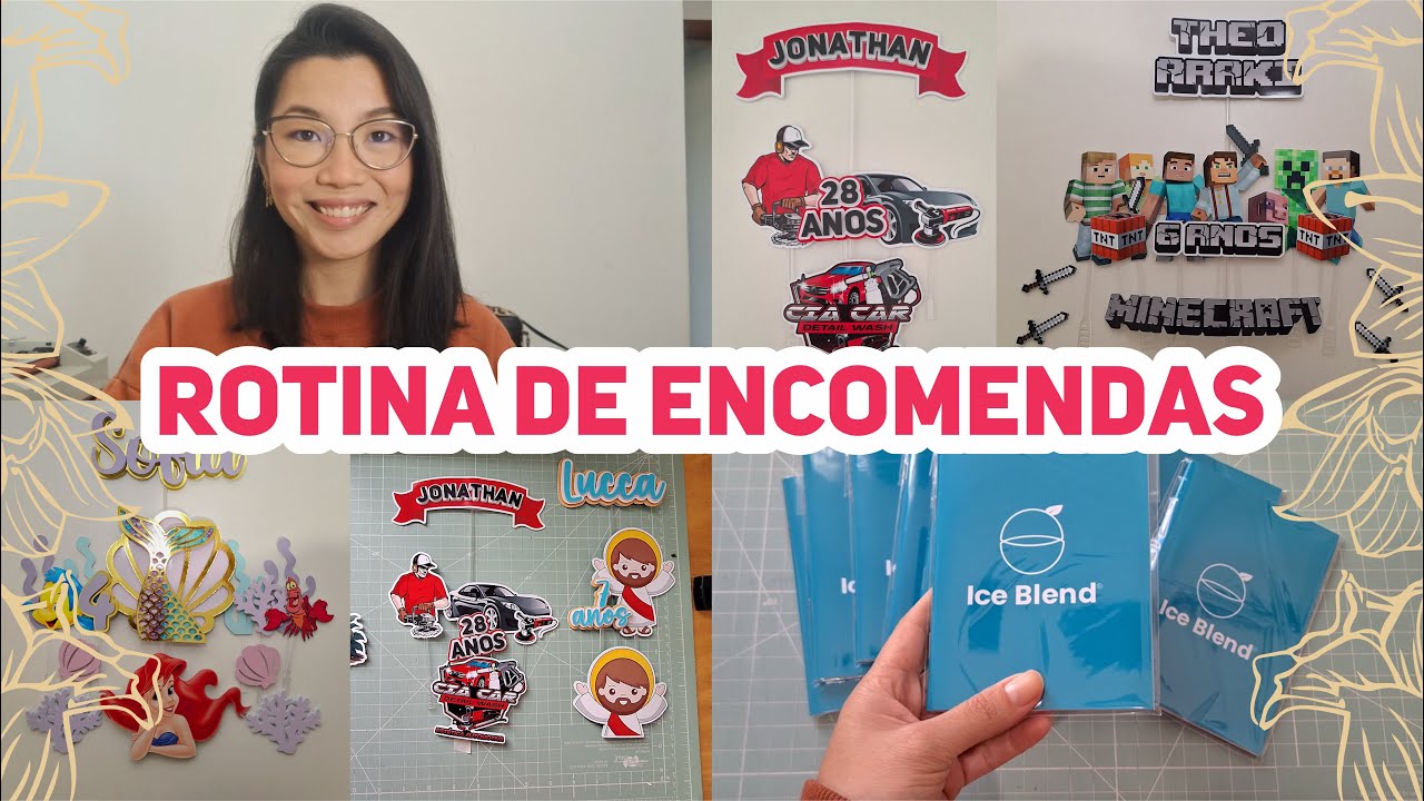 VLOG - ROTINA DE PRODUÇÃO DOS PERSONALIZADOS