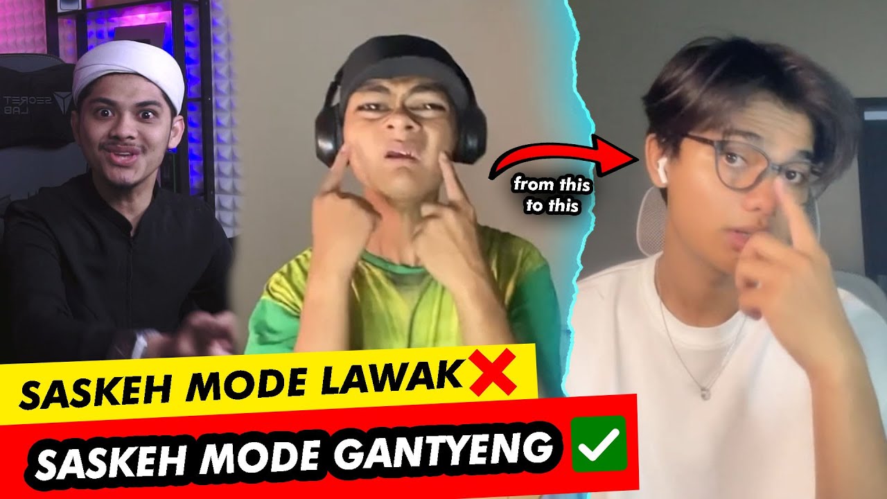 SAKSEH MODE GANTYENG DEMEKNYA GA ADA OBENG🗿🗿🗿Reaction TikTok