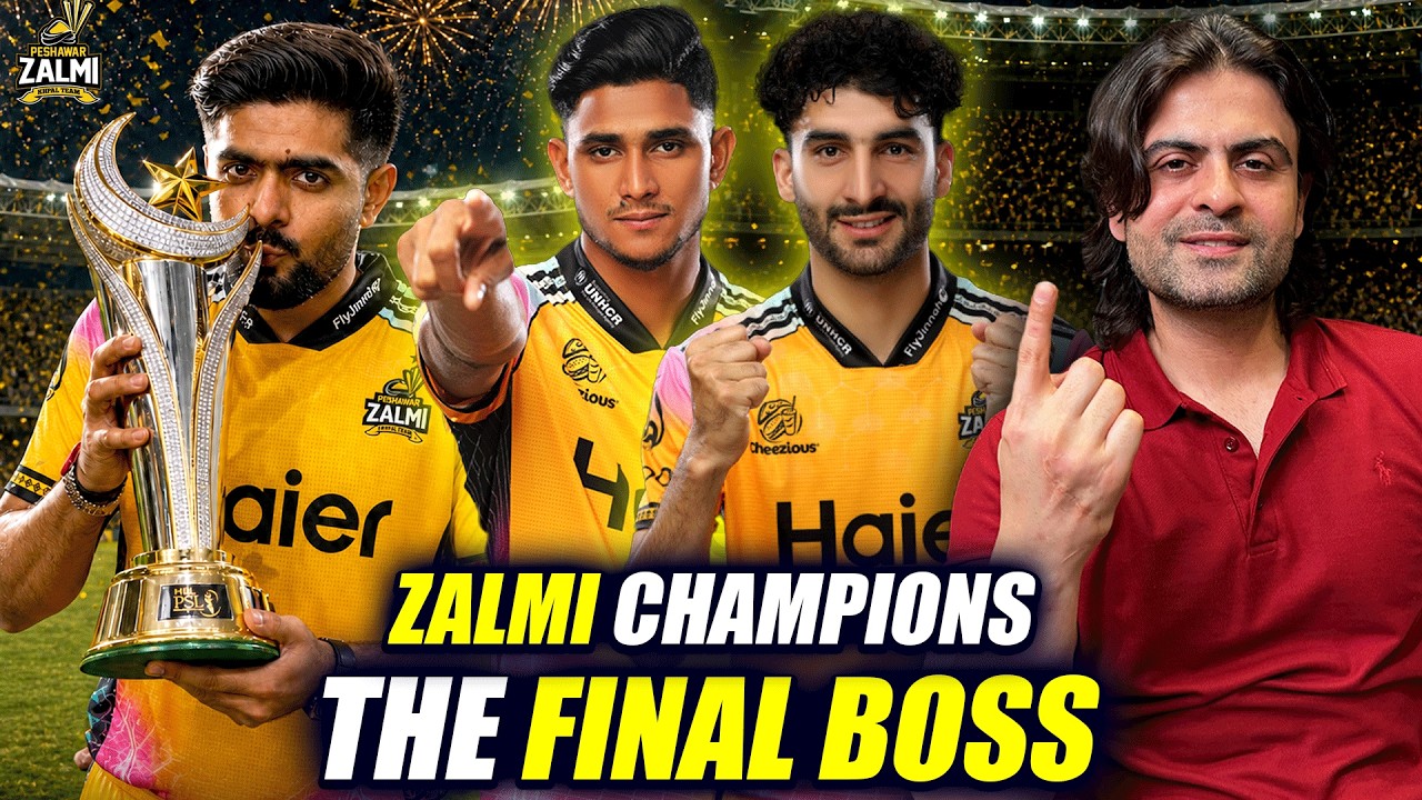 Peshawar Zalmi PSL 11 CHAMPIONS👑🏆 Babar Azam Leads Zalmi to PSL 11 Glory💛