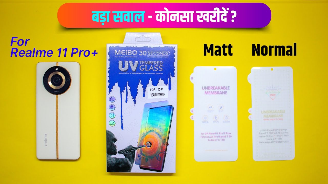 Realme 11 Pro Plus Original Screen Protector Membrane!