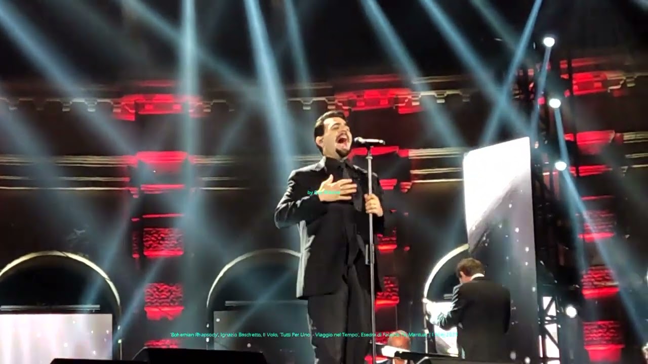 My video: '27 Bohemian Rhapsody', Ignazio Boschetto, Il Volo, Palazzo Te,  Mantua, 11 May 2025