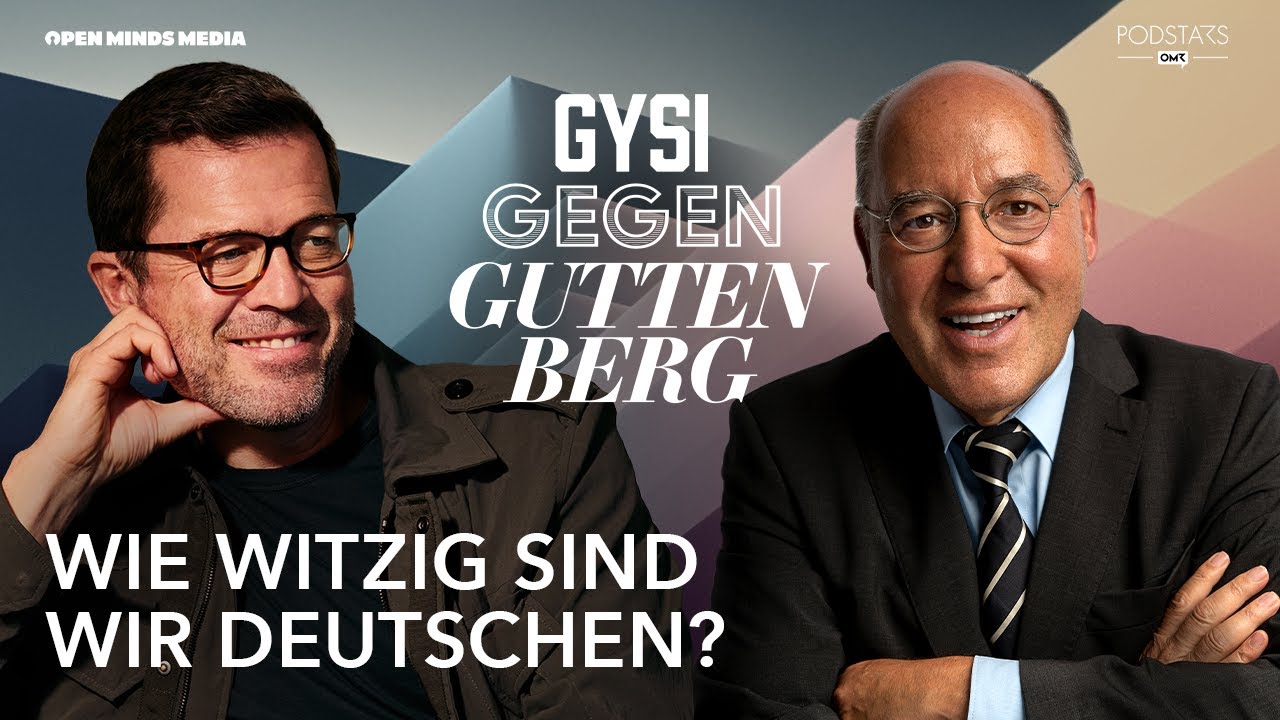 Wie witzig sind wir Deutschen? | Gysi gegen Guttenberg