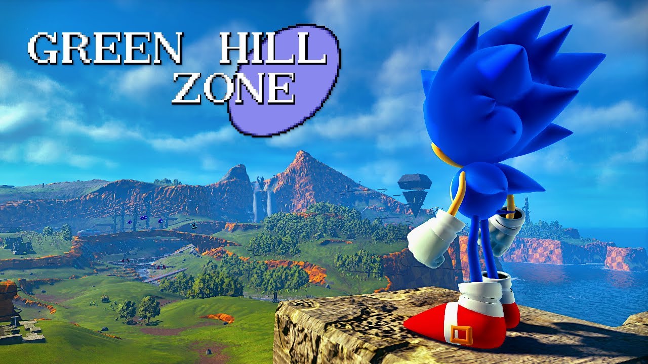 Sonic Frontiers: Kronos Hill (Green Hill Open Zone)