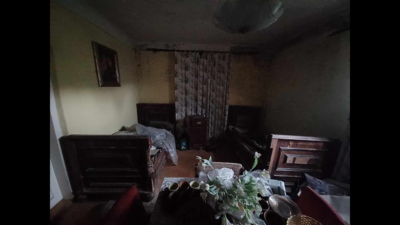 Opuszczony dom po śmierci, tutaj ktoś zmarł- URBEX PKR