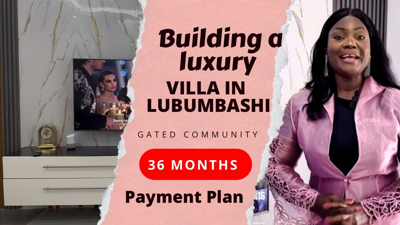 Model Home finished in La Madeleine estate in Lubumbashi, by Lamashoy Homes