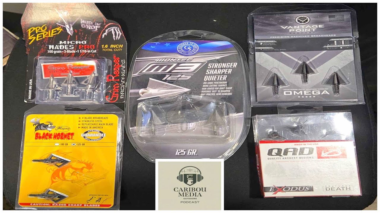 Подкаст Caribou Media Outdoors, выпуск 058: Последняя группа из пяти наконечников с фиксированным...