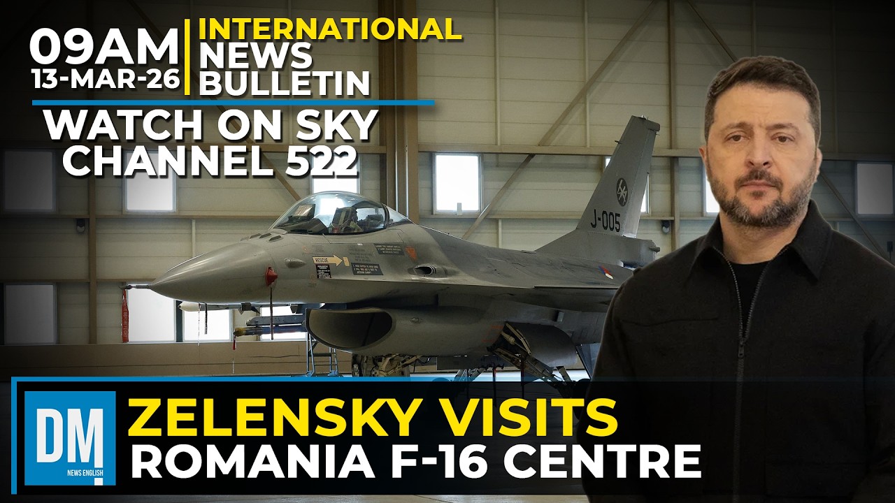 Зеленский посетил румынский центр подготовки пилотов F-16 перед поездкой во Францию ​​| Выпуск но...
