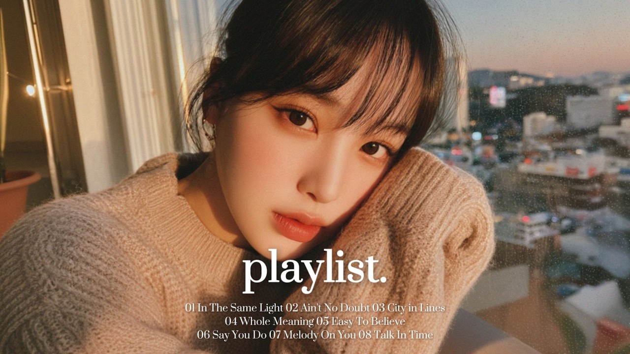 [Playlist] 틀자마자 분위기 확 좋아지는 플리🎧 | Chill vibes · R&B · 감성 팝송 플레이리스트