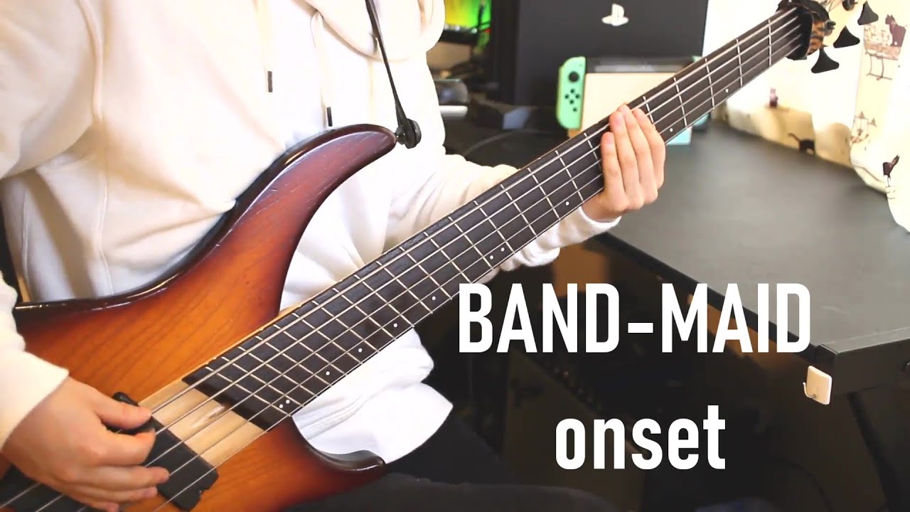 BAND-MAID onset Bass Cover