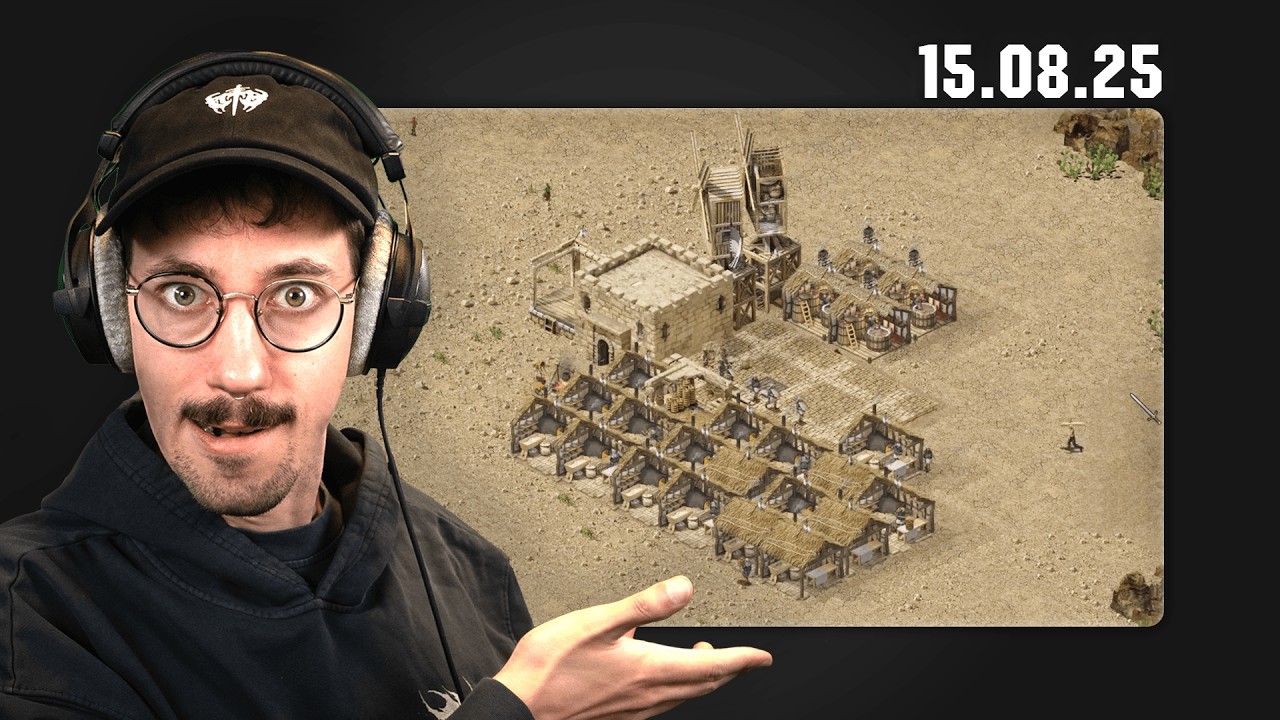 Frühstück mit Sterzik, Neues Game & Stronghold Crusader | Stream vom 15.08.25