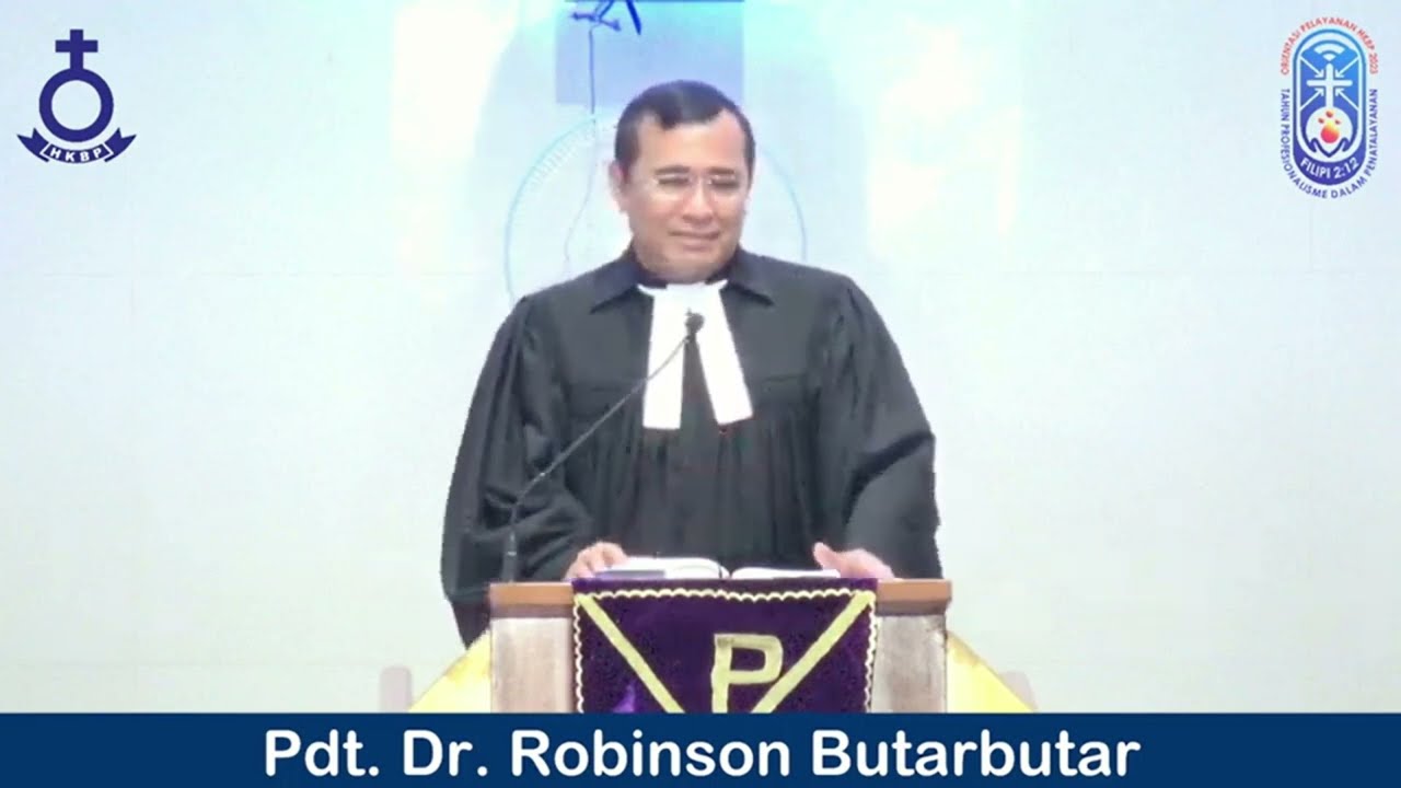 Jamita Minggu - Ephorus Pdt. Dr. Robinson Butarbutar | HKBP Rajawali Pekanbaru