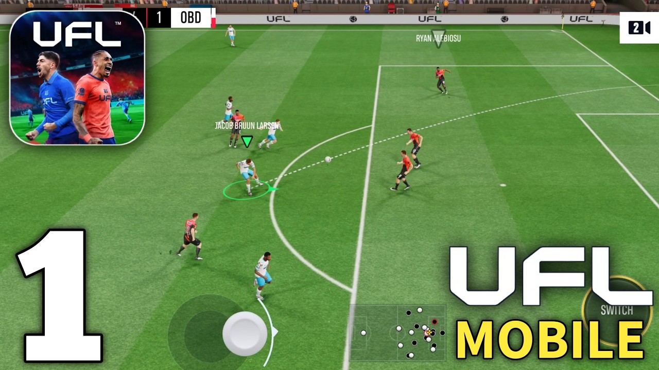 UFL Football Game 2026 Mobile Gameplay Walkthrough Part 1 (Android/iOS)