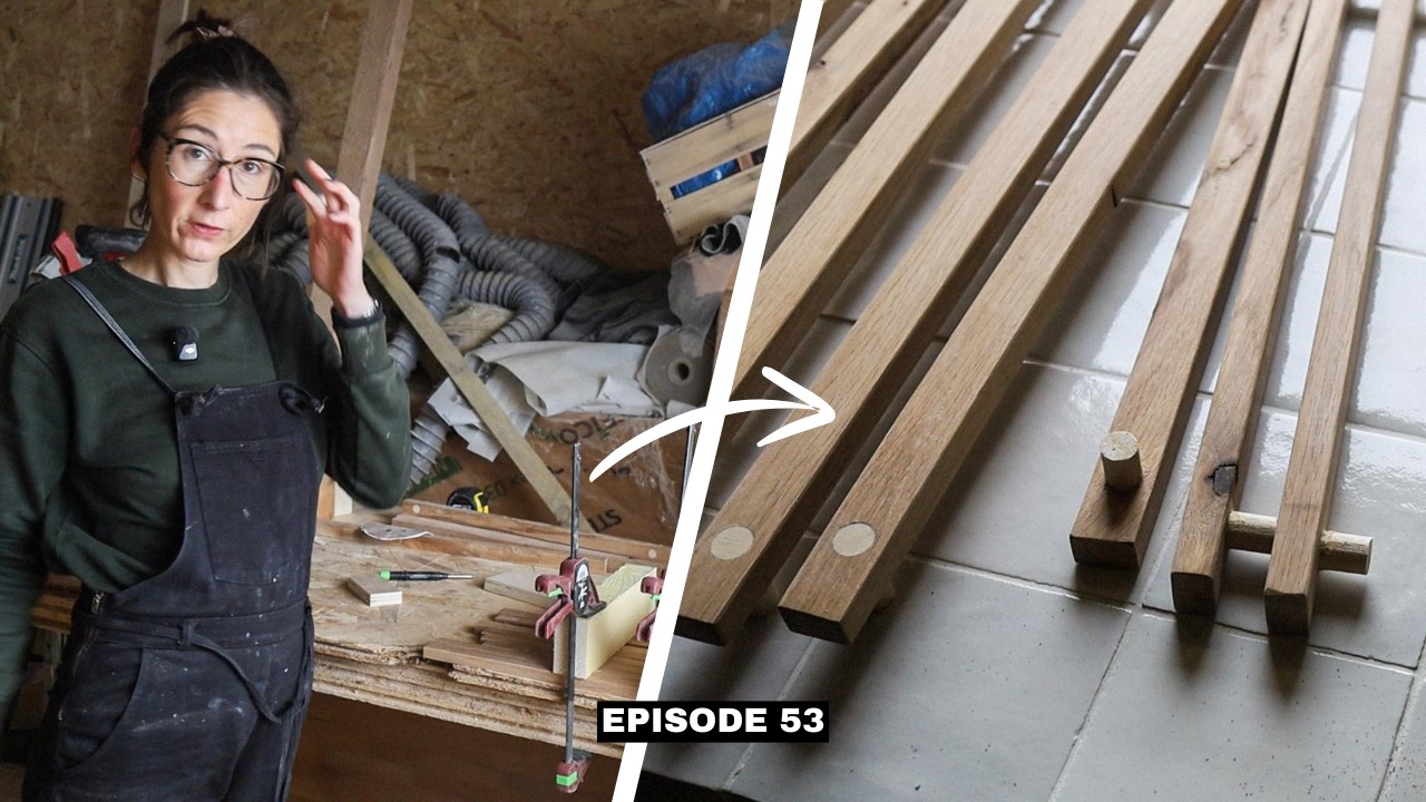 Je fabrique nos poignées de cuisine ! - Rénovation Ep53