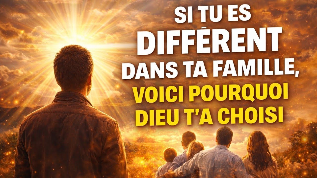 Si tu es différent dans ta famille, voici pourquoi Dieu t’a choisi