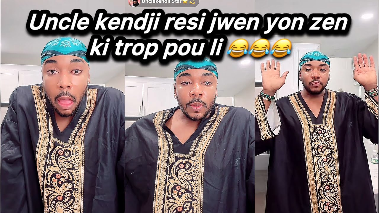 Uncle nan zen 😳 zen sa resi trop pou uncle kendji - uncle kendji mande padon 