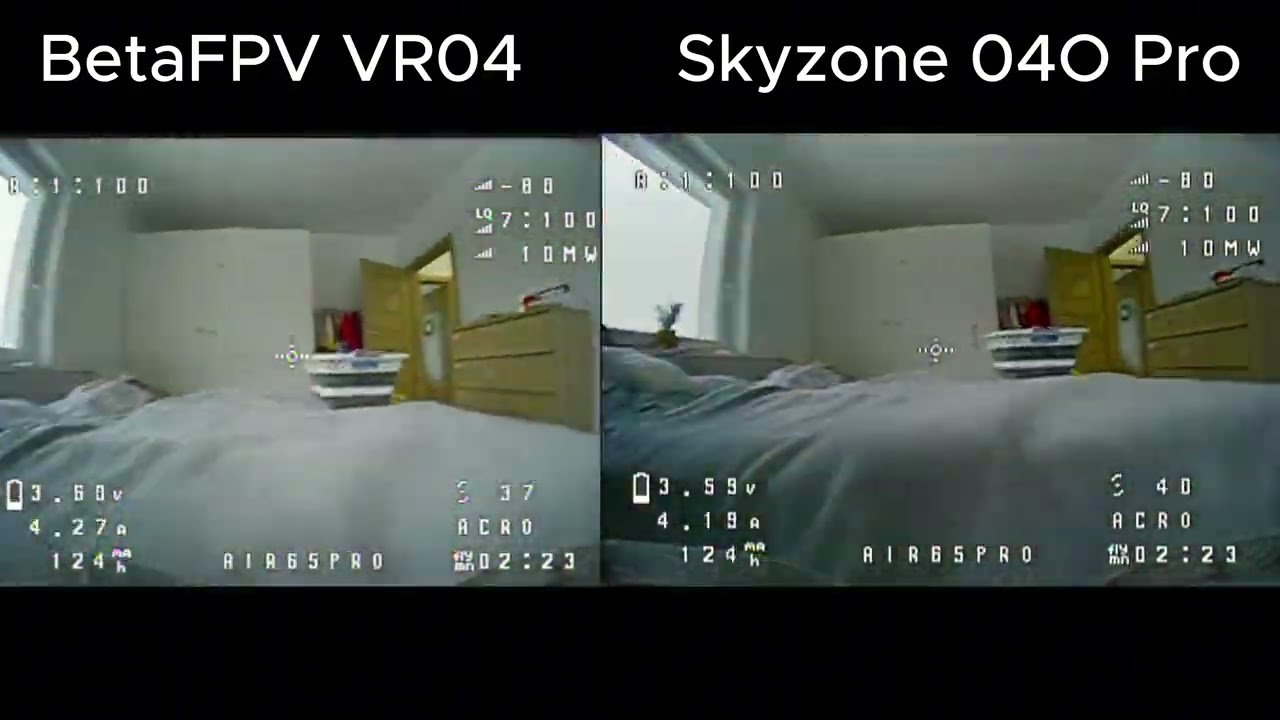 BetaFPV VR04 vs Skyzone 04O Pro (Air65Pro)