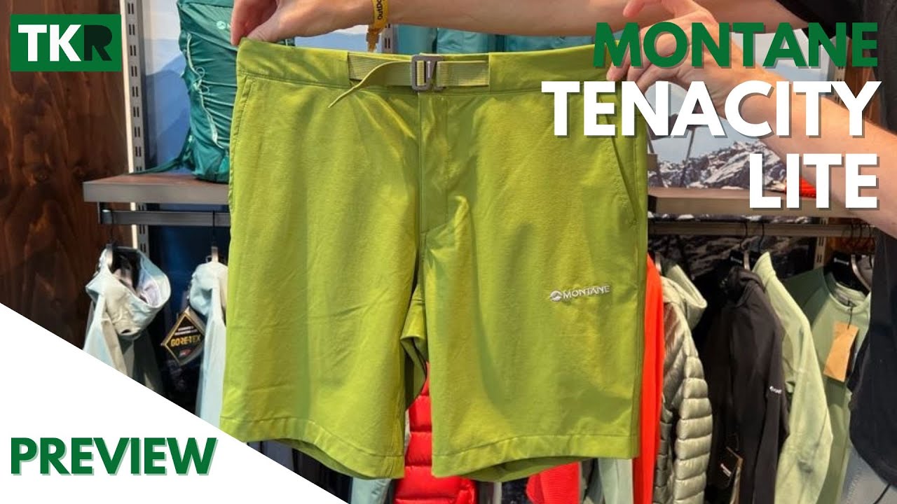 Montane Tenacity Lite | Preview | Tacto muy agradable y elástico