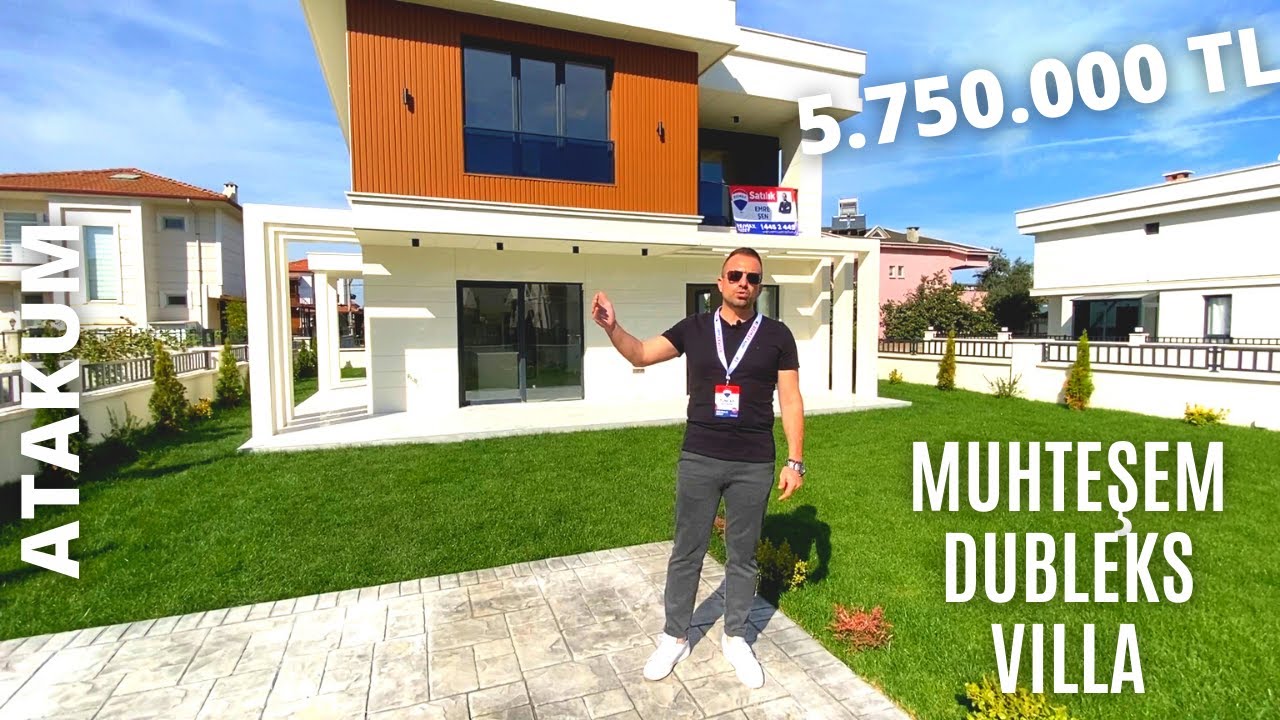 ❌ SATILDI / MUHTEŞEM SATILIK VİLLA / MÜSTAKİL BAHÇELİ  - SAMSUN ATAKUM TAFLAN